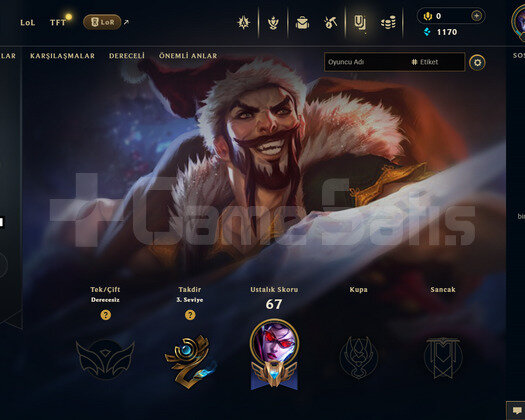 EUW Unranked | 2 Kostüm - 44 Hero | LoL