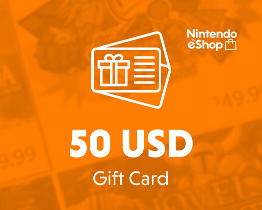 50 Usd Nintendo eShop Gift Kart