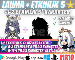 EU | MR10+ Lauma + 5* Etkinlik Karakteri