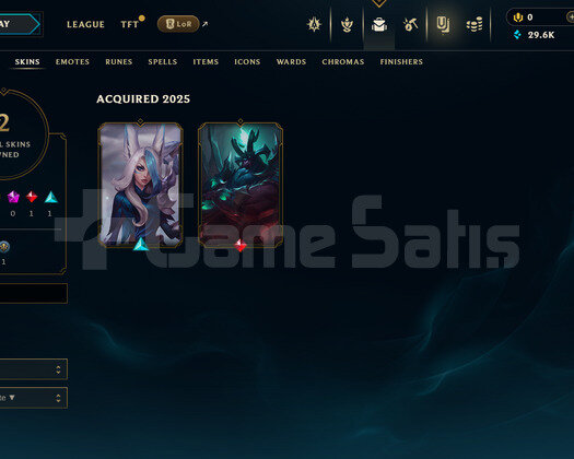 TR Plat 4 | 2 Kostüm - 29K Mö | LoL Hesap