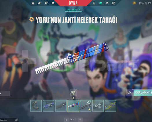 7 VANDALLI//BOL SKİNLİ//MAİNLİK ACC!!