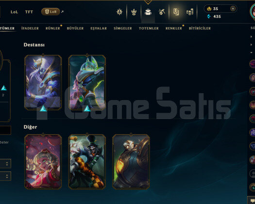 TR 37 LEVEL HANMADE MAİLLİ 5 SKİNLİ FRESH HESAP!!!