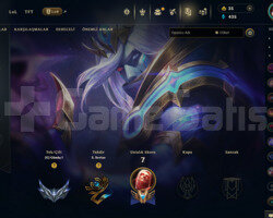 TR 37 LEVEL HANMADE MAİLLİ 5 SKİNLİ FRESH HESAP!!!
