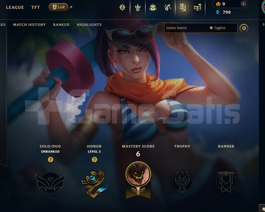 TR Unranked | 3 Kostüm - 27 Hero | LoL Hesap