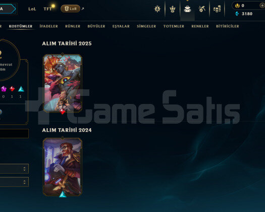 EUW SİLVER 2 / 2 KOSTÜM