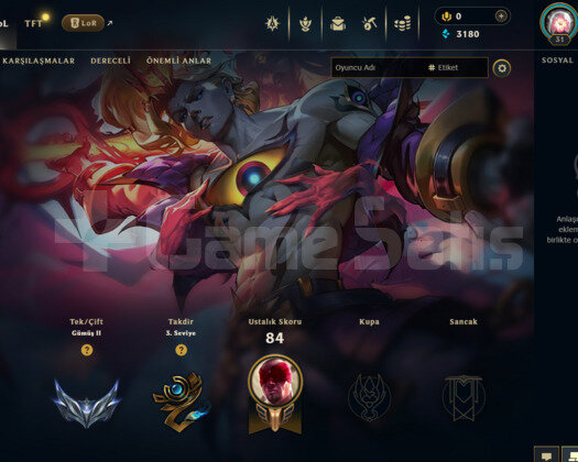 EUW SİLVER 2 / 2 KOSTÜM