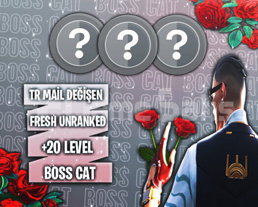 TR +20 LVL UNRANKED - MAİL DEĞİŞEN - FRESH!