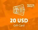 20 Usd Nintendo eShop Gift Kart