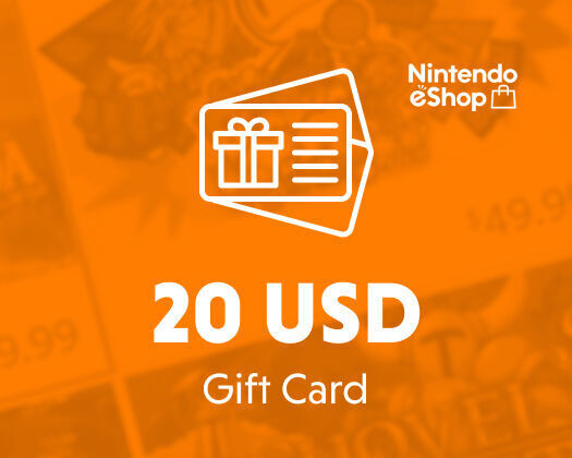 20 Usd Nintendo eShop Gift Kart