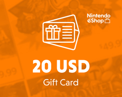 20 Usd Nintendo eShop Gift Kart