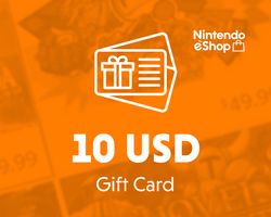 10 Usd Nintendo eShop Gift Kart