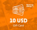 10 Usd Nintendo eShop Gift Kart