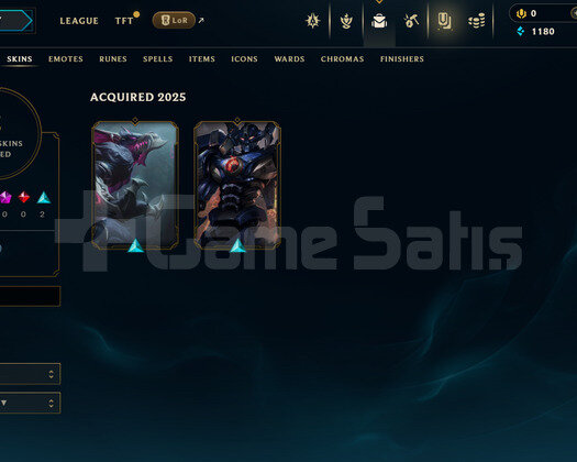 EUW Unranked | 2 Kostüm - 18 Hero | LoL Hesap