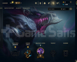 EUW Unranked | 2 Kostüm - 18 Hero | LoL Hesap