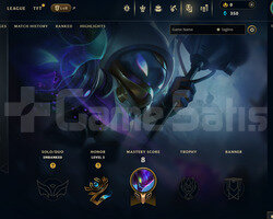 EUW Unranked | 2 Kostüm - 44 Hero | LoL Hesap
