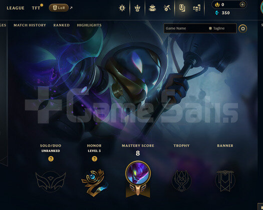 EUW Unranked | 2 Kostüm - 44 Hero | LoL Hesap
