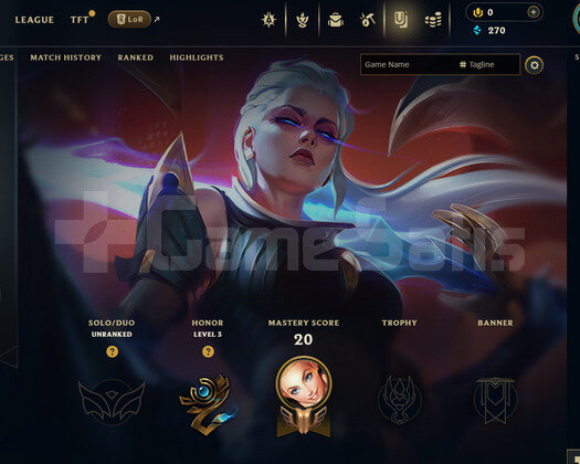 TR Unranked | 4 Kostüm - 24 Hero | LoL Hesap