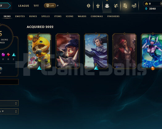 EUW Unranked | 5 Kostüm - 28 Hero | LoL Hesap