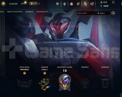 EUW Unranked | 2 Kostüm - 33 Hero | LoL Hesap