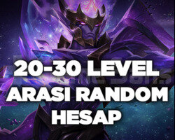 TR 20-30 LEVEL ARASI LOL RANDOM MAİLLİ HESAP!!!