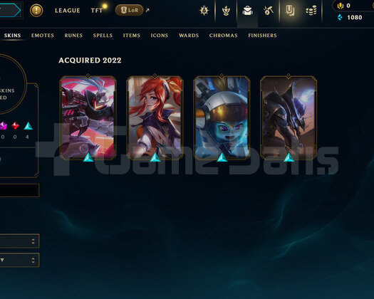 EUW Unranked | 4 Kostüm - 43 Hero | LoL Hesap