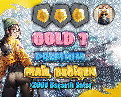TR - GOLD , ALTIN - MAİL DEĞİŞEN - ELLE KASILMIŞ!