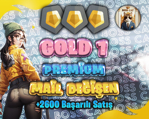 TR - GOLD , ALTIN - MAİL DEĞİŞEN - ELLE KASILMIŞ!