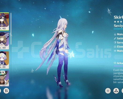 Ar 54 | RATE UP C1 SKİRK GENSHİN HESAP