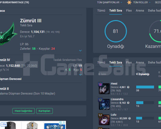 1955RPLİ Zümrüt 3 71WR +30 -10LP Oyunu salacağım