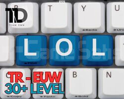 30+ LEVEL TR-EUW BAN YEMEZ DİNLENDİRİLMİŞ HESAP