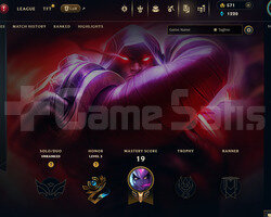 EUW Unranked | 1 Kostüm - 571 Rp | LoL Hesap