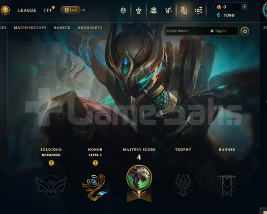 TR Unranked | 4 Kostüm - 23 Hero | LoL Hesap