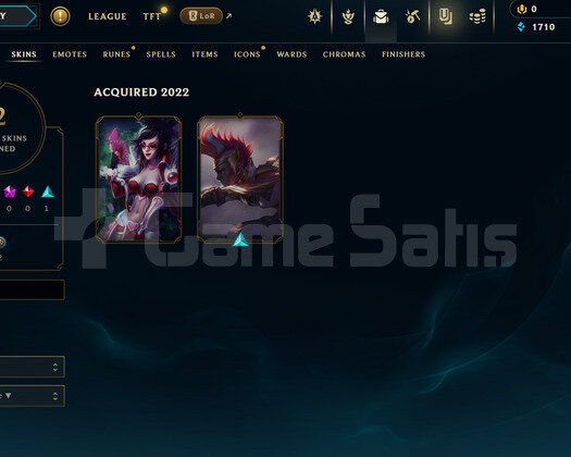 TR Unranked | 2 Kostüm - 28 Hero | LoL Hesap