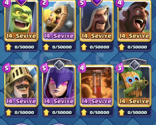 52 LVL & 9534 KUPA | 30++ MAX KART - 11 EVRİM