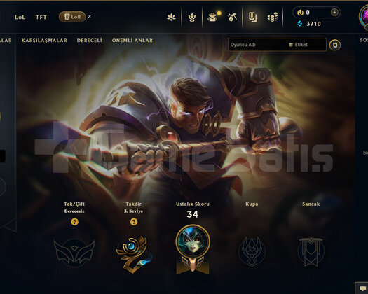 TR Unranked | 2 Kostüm - 26 Hero | LoL