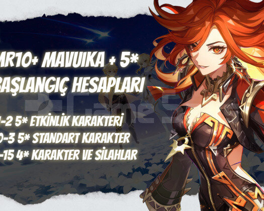 EU | MR10+ Mavuika + 5* Etkinlik Karakteri