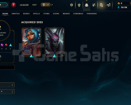 EUW Demir 4 | 2 Kostüm - 30K Mö | LoL Hesap