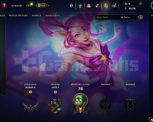 EUW Demir 4 | 1 Kostüm - 40K Mö | LoL Hesap