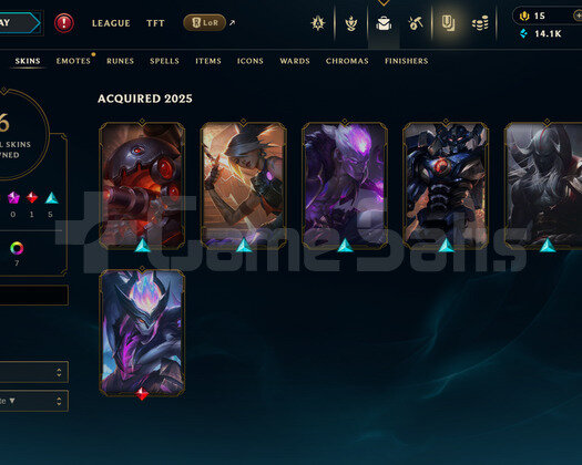EUW Esnek Zümrüt 3 | 6 Kostüm - 14K Mö | LoL Hesap