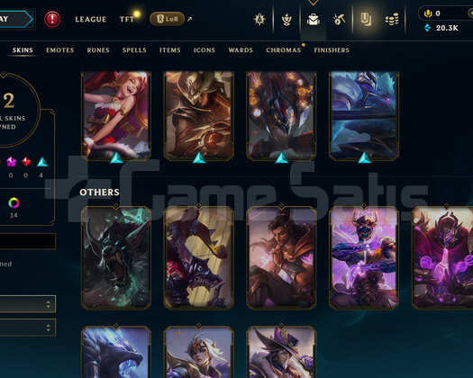 EUW Plat 4 | 12 Kostüm - 69 Hero | LoL Hesap