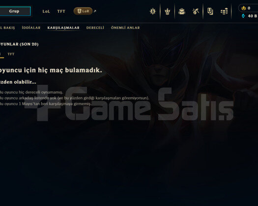 2021 KURULUM / 40 BİN MAVİ ÖZ / UNRANKED