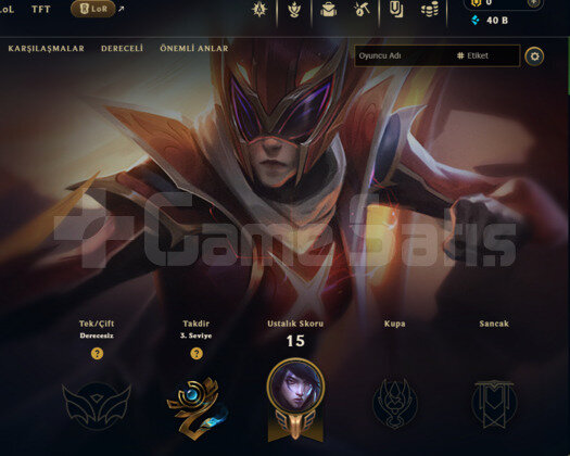 2021 KURULUM / 40 BİN MAVİ ÖZ / UNRANKED