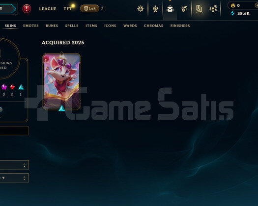 EUW Demir 2 | 1 Kostüm - 38K Mö | LoL Hesap