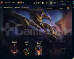 EUW Bronz 1 | 5 Kostüm - 35K Mö | LoL Hesap