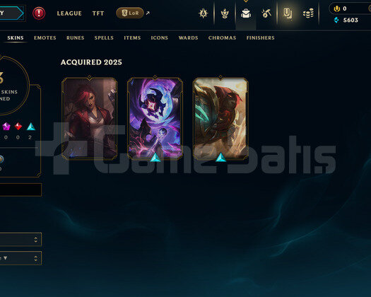 EUW Bronz 1 | 3 Kostüm - 54 Hero | LoL Hesap