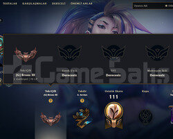 EUW ASLA BAN YEMEZ BRONZ HESAP
