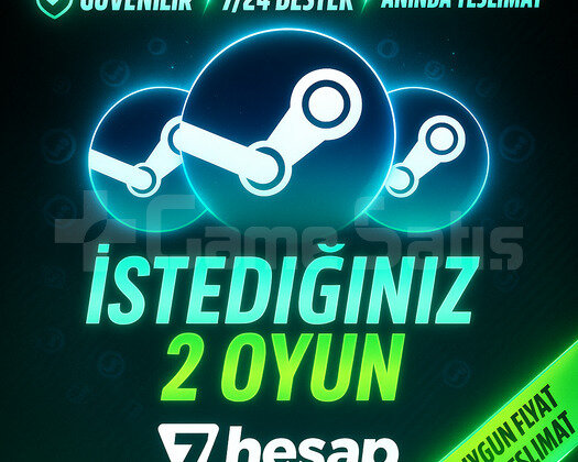 Listeli - İstediğiniz 2 Oyun + Garanti