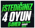 İSTEDİĞİNİZ 4 OYUN +KORUMA +HIZLI TESLİM +GARANTİ