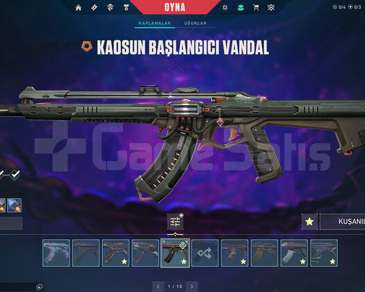 9 BIÇAK  10 VANDALI DOLU İMMORTAL PEAK YÜKSEK RANK