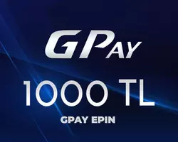 1000 TL Gpay Epin